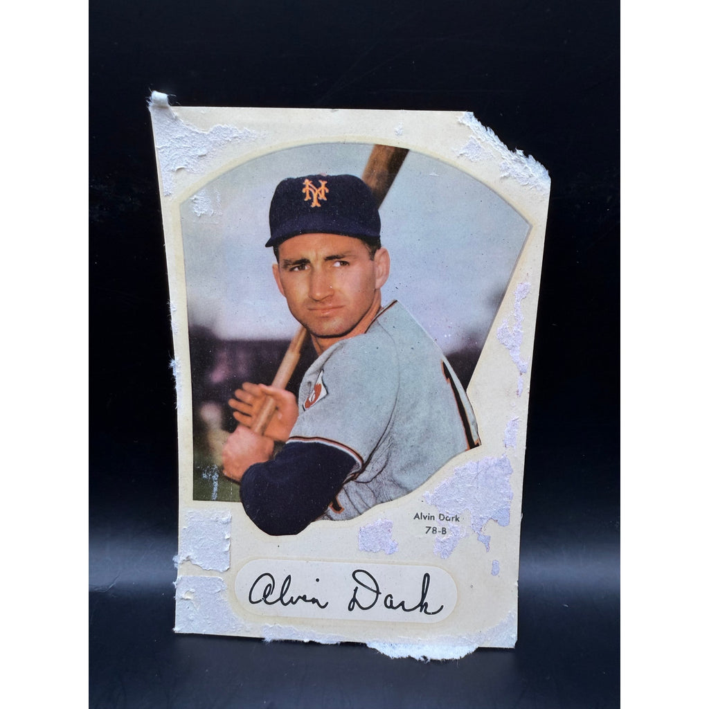 1952 Star Cal Decal Alvin Dark New York Giants, Baseball MLB, National League