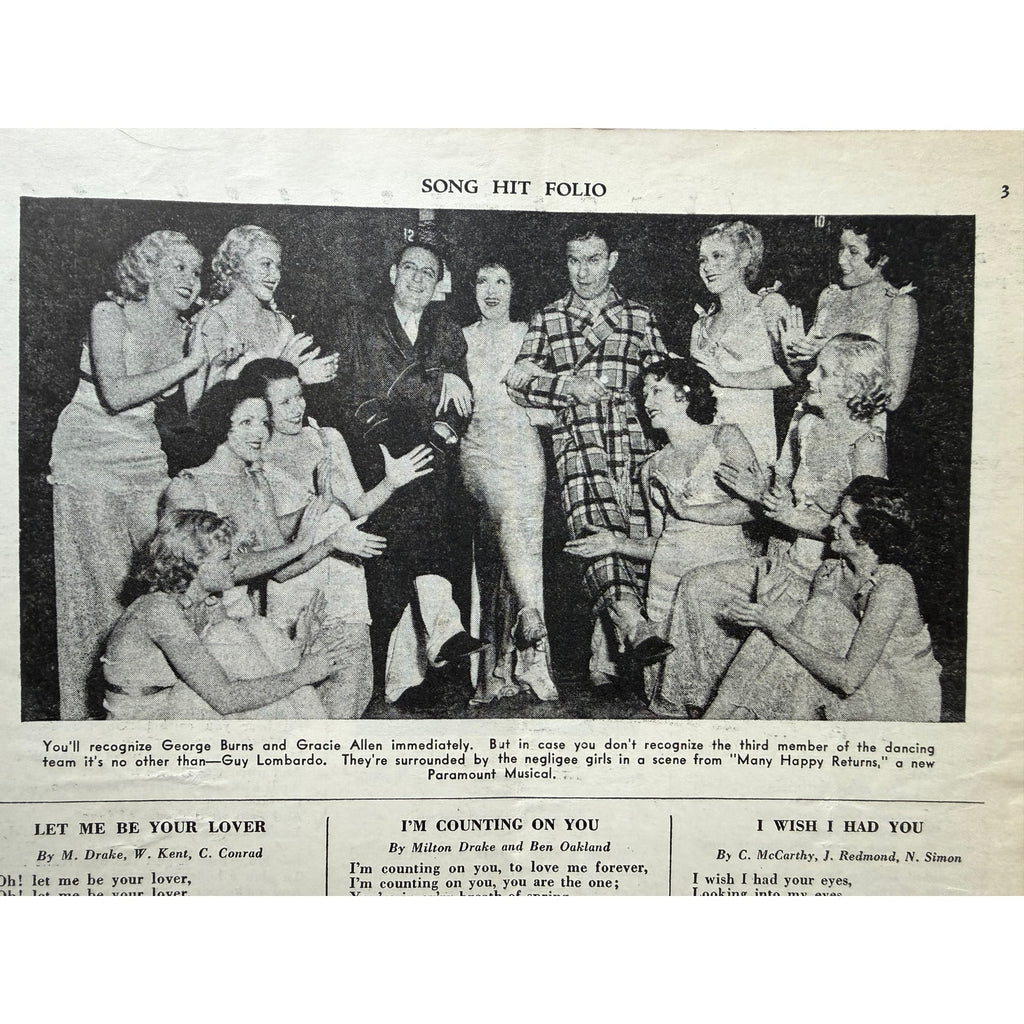 Song Hit Folio 1934 Mae West Magazine My Little Chickadee Klondike Annie