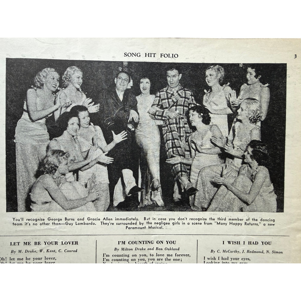 Song Hit Folio 1934 Mae West Magazine My Little Chickadee Klondike Annie