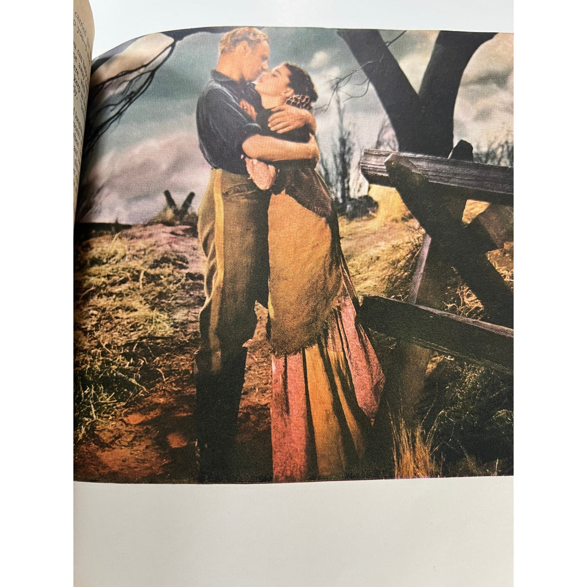 RARE Color 1939 Gone with the Wind Book Clark Gable, Vivien Leigh, Leslie Howard, Civil War, Margaret Mitchell Hattie McDaniel