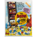 1983 The Smurf and the Magic Flute Movie Program Papa Smurf, Smurfette Animated