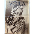 Gorgeous French 1932 Josephine Baker Magazine Voila Folies Bergere, Black Venus, Danse Sauvage, Siren of the Tropics, Casino de Paris