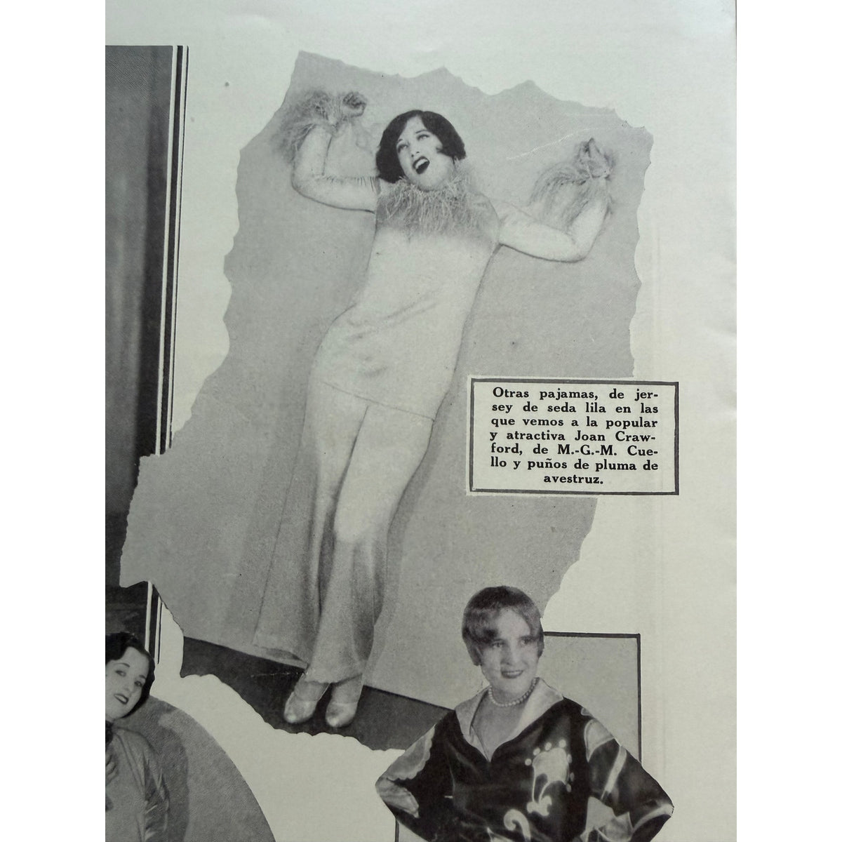 RARE 1929 Spanish Joan Crawford Magazine Cinelandia Fairbanks, Bow, Swanson, Grand Hotel, Sadie McKee, Mildred Pierce, Rain, Today We Live