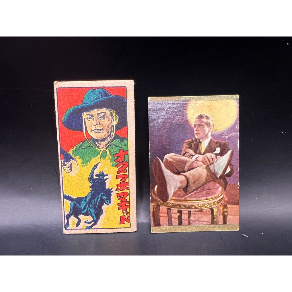 Two 30's-40's James Cagney Cards Yankee Doodle Dandy, White Heat, Public Enemy, Oklahoma Kid, Roaring 20s, G-Men, Angels with Dirty Faces