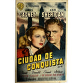 Original Spanish City for Conquest 1940 Movie Herald James Cagney Ann Sheridan Hollywood Vintage Movie Classic Film Noir Musical Jimmy