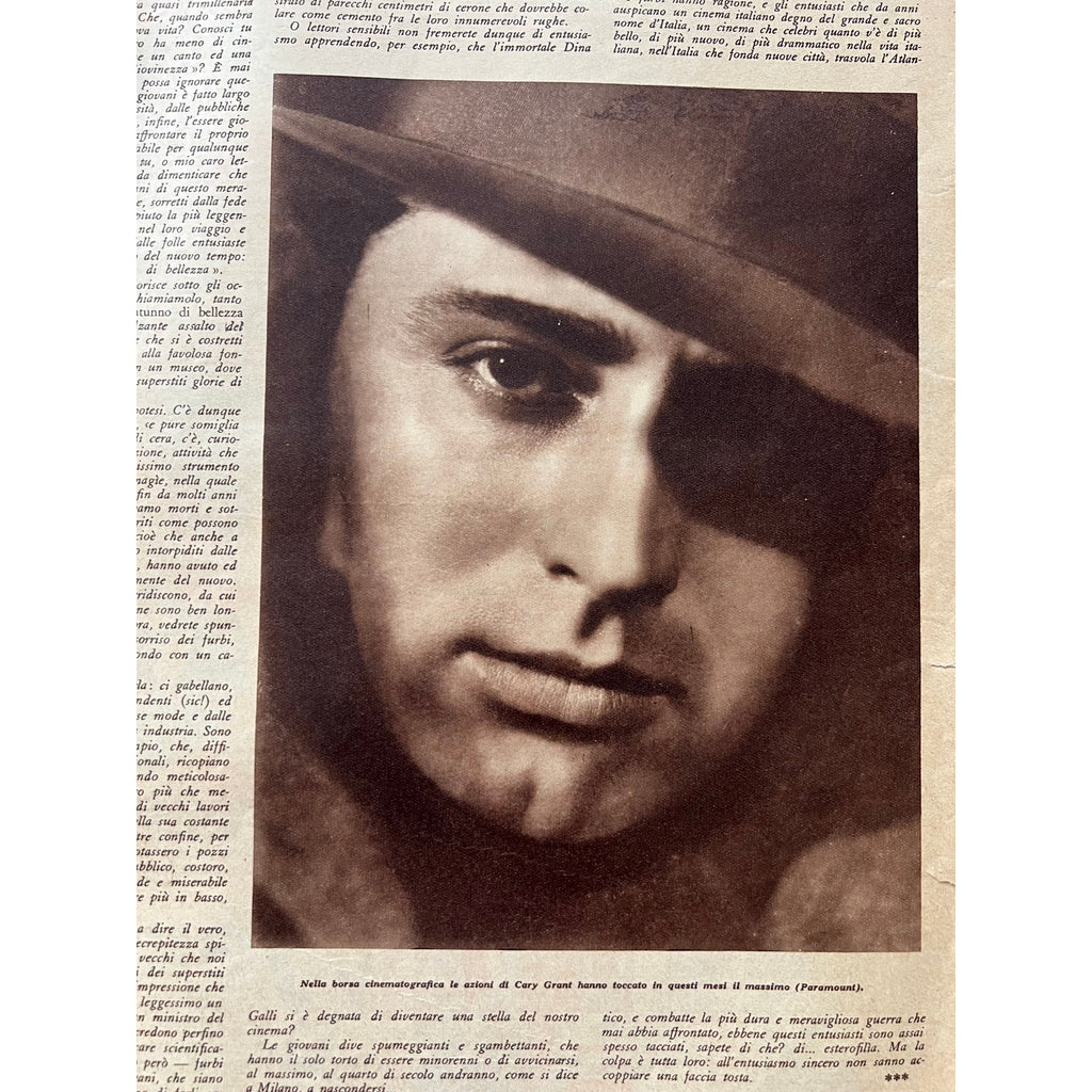 Gorgeous Italian 1933 Mae West Magazine Cinema My Little Chickadee Hollywood, Klondike Annie, Come Up and See Me Sometime