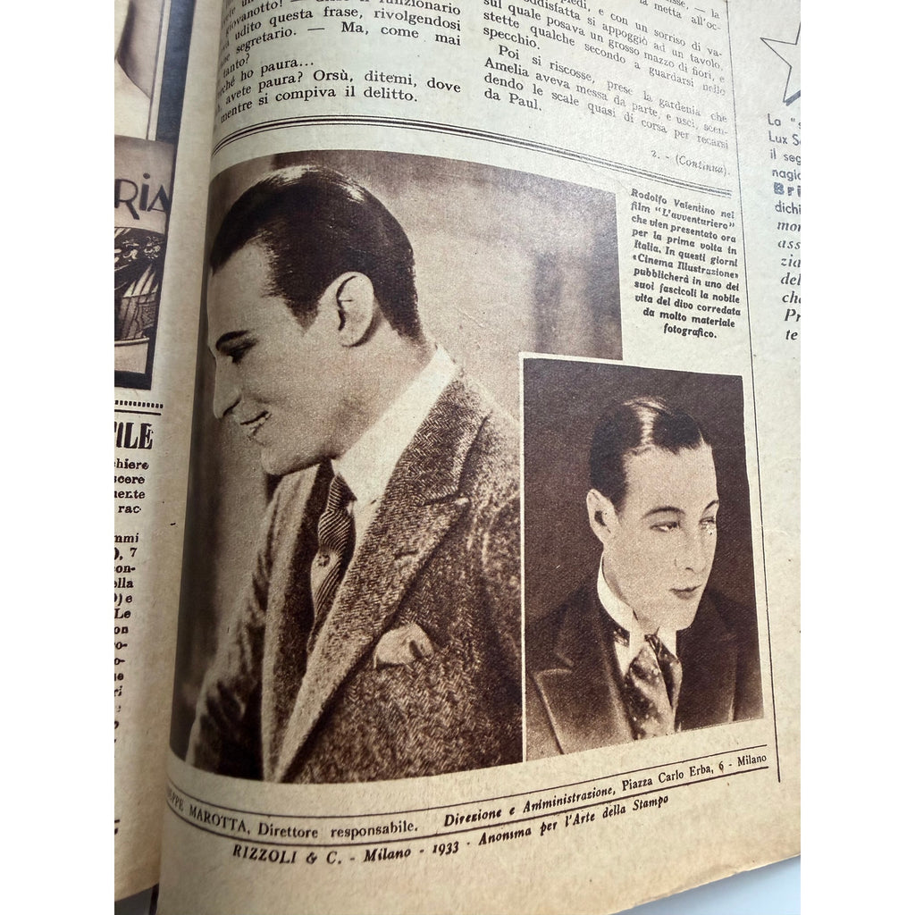 RARE 1933 Greta Garbo Magazine, Cinema Tempo, Ninotchka, Hollywood, Grand Hotel, Flesh and the Devil, Anna Christie, Queen Christina