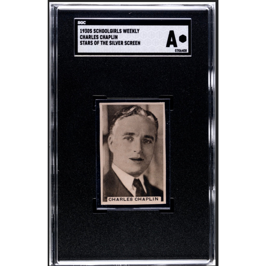 1930s Schoolgirls Weekly Charlie Chaplin SGC Pop 1 Charles Chaplin Only 1 Graded, The Kid, Gold Rush, Modern Times, City Lights, Tramp