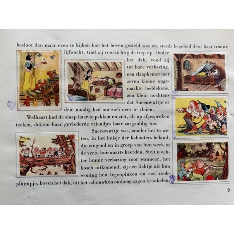 Complete 1938 Disney De Beukelaer Snow White & Seven Dwarfs Cards Walt Disney