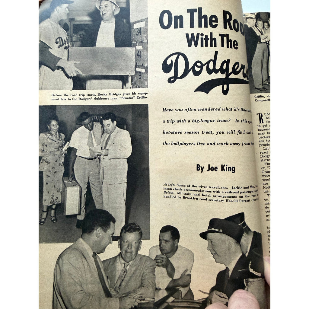3 - 1951-53 Sport Magazines Mickey Mantle, Jackie Robinson, Ted Williams, Rocky Marciano, Basketball, Football, Chicago Bears, Baseball