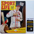 1949 Stan Musial Autographed Magazine Sport Life JSA Authenticated Musial Rookie Cardinals, Stan the Man, HOF, World Series Champion