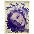 RARE Italian 1936 Jean Harlow Magazine Libeled Lady, Red Dust, Dinner at Eight, Wife vs. Secretary, Public Enemy, Saratoga, Riff Raff