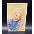 RARE Oversized 1937 Allers Jean Harlow Card Platinum Blonde, Saratoga, Red Dust, Personal Property, Public Enemy, Wife Vs. Secretary