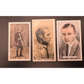 3 Rare 1920s UK Rudolph Valentino Tobacco Cards Cigarette Cards Strip Card The Eagle, The Sheik, Sainted Devil, Beyond the Rocks, Blood and Sand