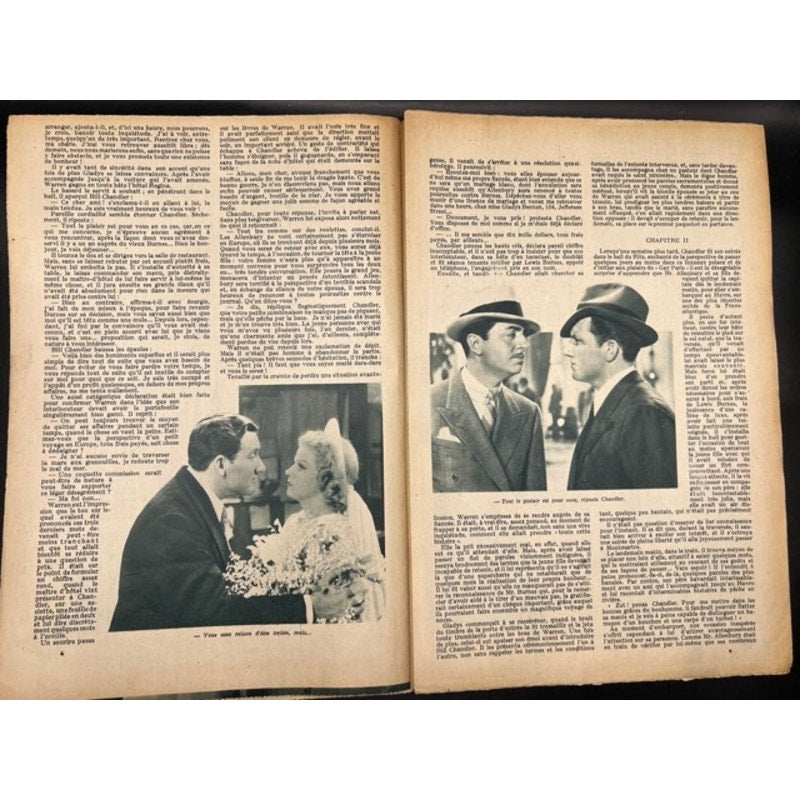 1938 Le Film Complet Jean Harlow Magazine Libeled Lady William Powell Platinum Blonde Spencer Tracy, Myrna Loy
