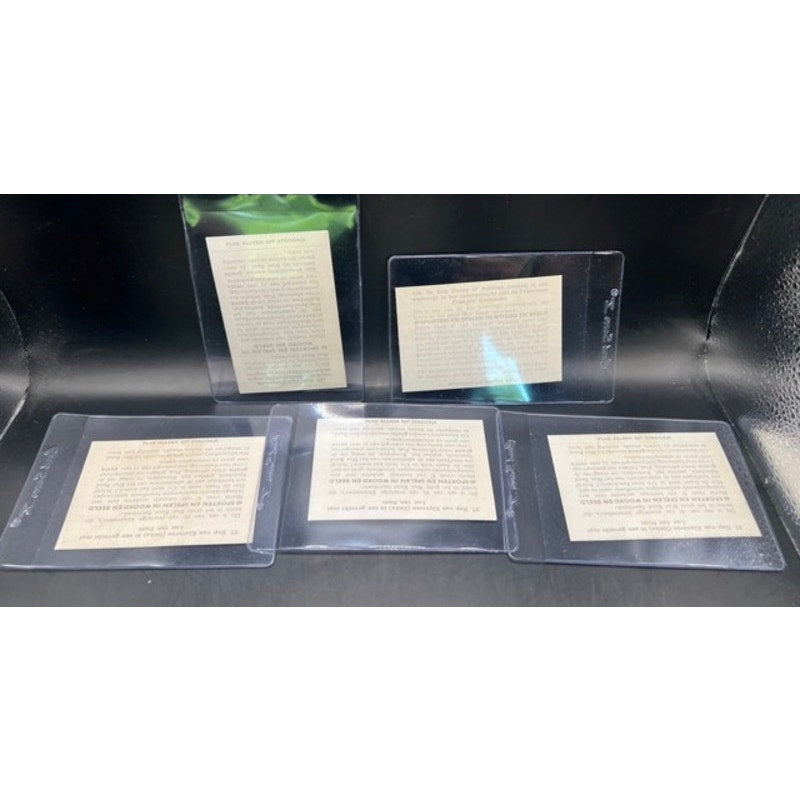 5 SHARP 1954 Blue Band Swedish Sporten En Spelen In Woord En Beeld Boxing Cards