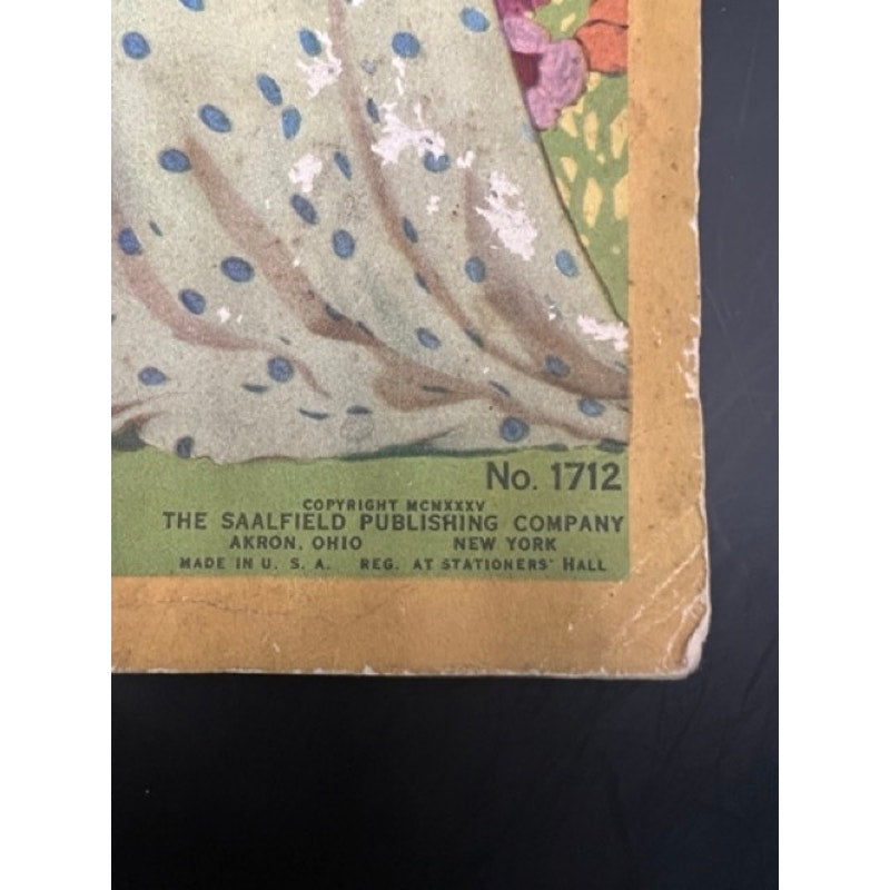 1935 Shirley Temple at Play Book Authorized Edition 1712, Heidi, Little Princess