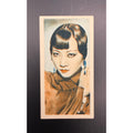 Vibrant 1930s Godfrey Phillips LTD. Anna May Wong Card, Thief of Bagdad, Daughter of the Dragon, Piccadilly, Toll of the Sea, Hollywood