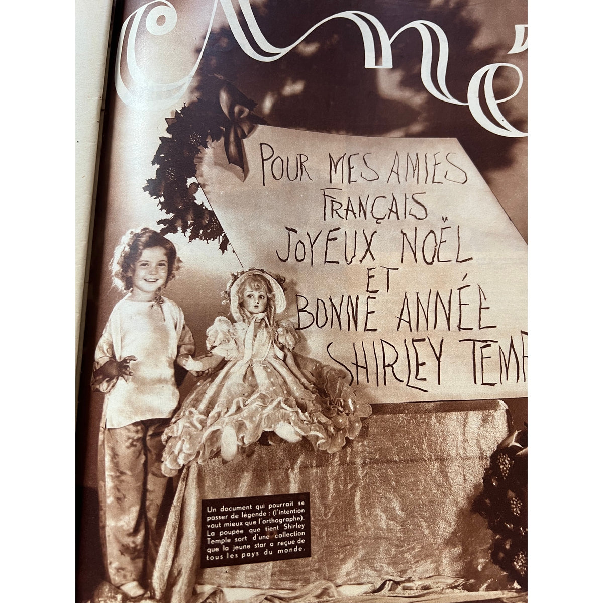 RARE French 1934 Katherine Hepburn Magazine Hebdo Hollywood Little Women Oscar