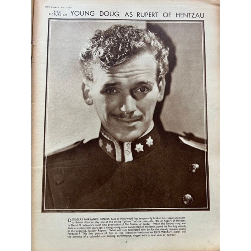 RARE UK 1937 Henry Fonda Movie Magazine Hollywood Grapes of Wrath, Only Live Once, 12 Angry Men, On Golden Pond, Jezebel