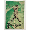 VERY RARE 1948 King of Swat Babe Ruth Booklet Bambino Sultan of Swat New York Yankees, Boston Red Sox, Brooklyn Dodgers, Boston Braves