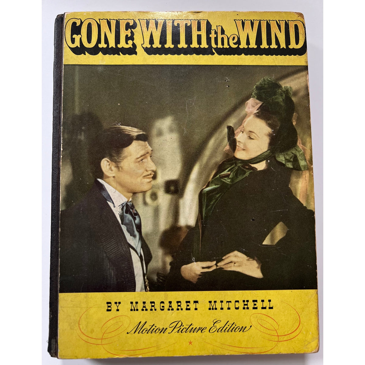 RARE Color 1939 Gone with the Wind Book Clark Gable, Vivien Leigh, Leslie Howard, Civil War, Margaret Mitchell Hattie McDaniel