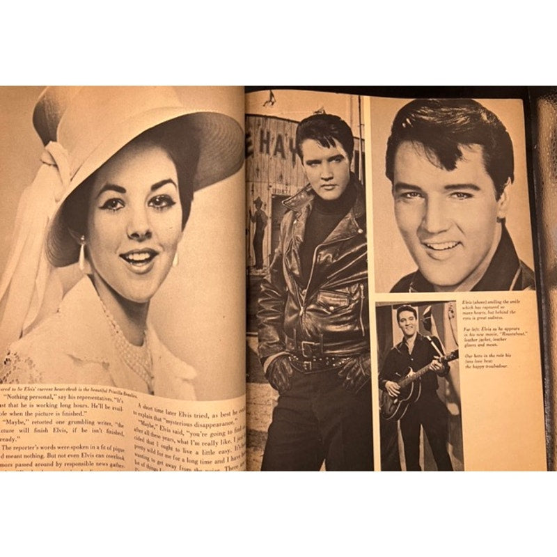 RARE 1965 Elvis Presley Magazine Screenland Graceland, Hollywood, Viva Las Vegas, Rockabilly, Jailhouse Rock, Suspicious Minds Kentucky Rain