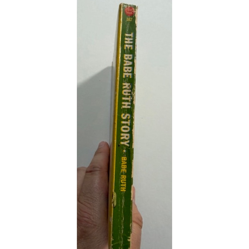 1948 The Babe Ruth Story Book Bob Considine Bambino Sultan of Swat New York Yankees, Boston Red Sox, Brooklyn Dodgers, Boston Braves