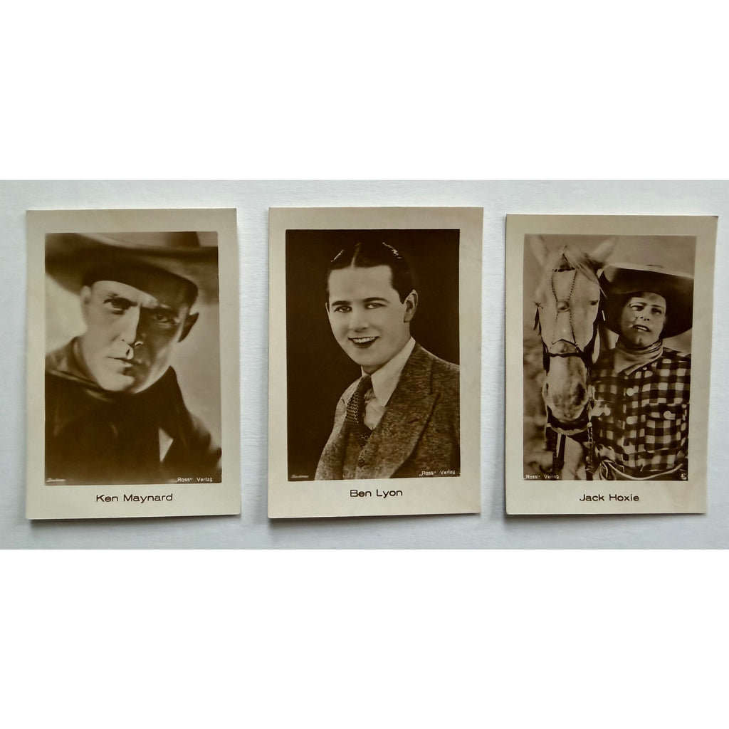 3 1930s Mae West Cards Garbaty, Ardath, Sultan, My Little Chickadee, Klondike Annie, Come Up and See Me Sometime, Hollywood
