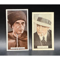 2 Rare 1930s Conrad Veidt Cards Ardath Godfrey Phillips Count Kostia, Dr Caligari, Casablanca, Rasputin, Man Who Laughs, Waxworks
