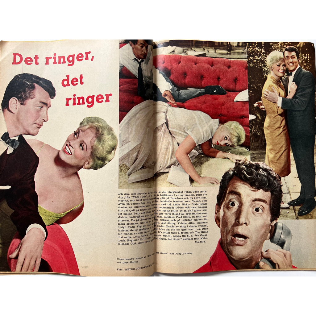 RARE Swedish 1960 Natalie Wood Magazine West Side Story, Rebel Without a Cause, The Great Race, Miracle of 34th Street, Hollywood