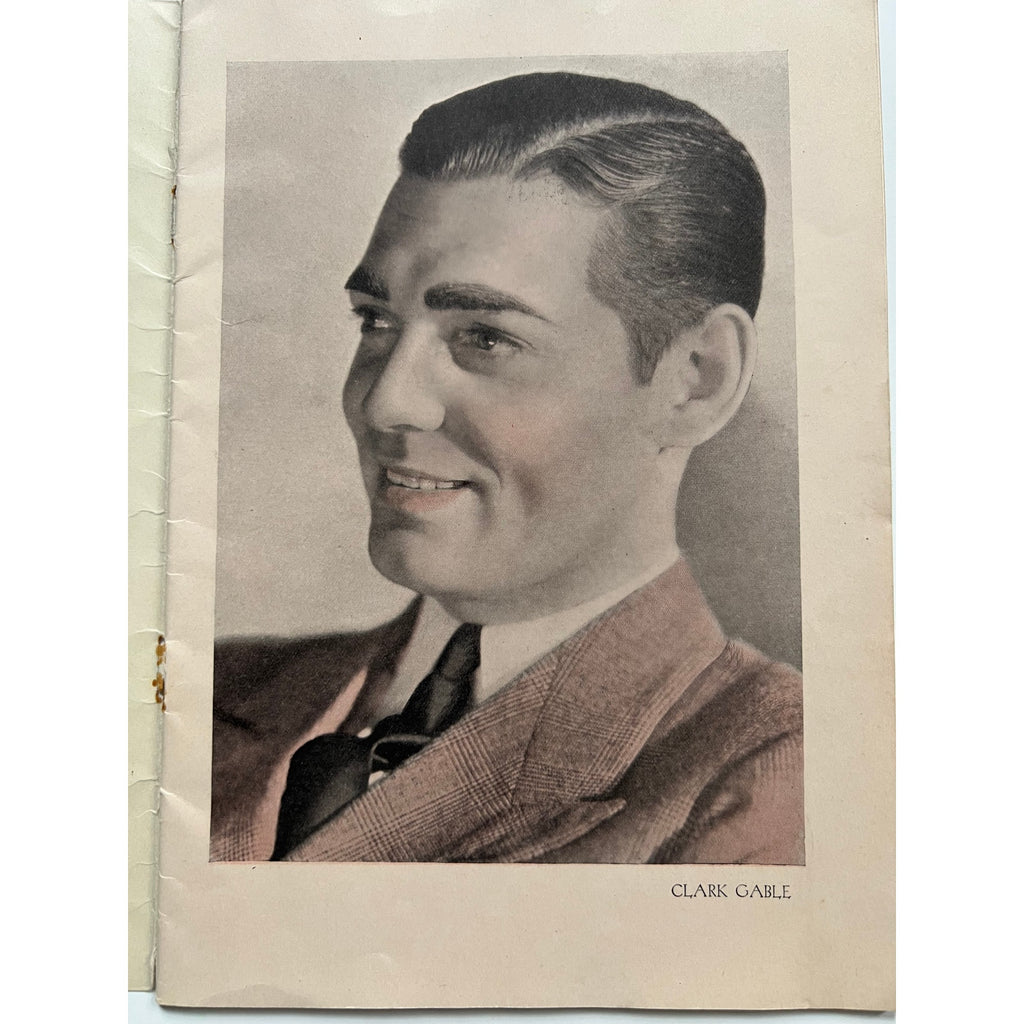 RARE 1937 Jean Harlow Magazine Star Portrait Album, German Newspaper Death Clip