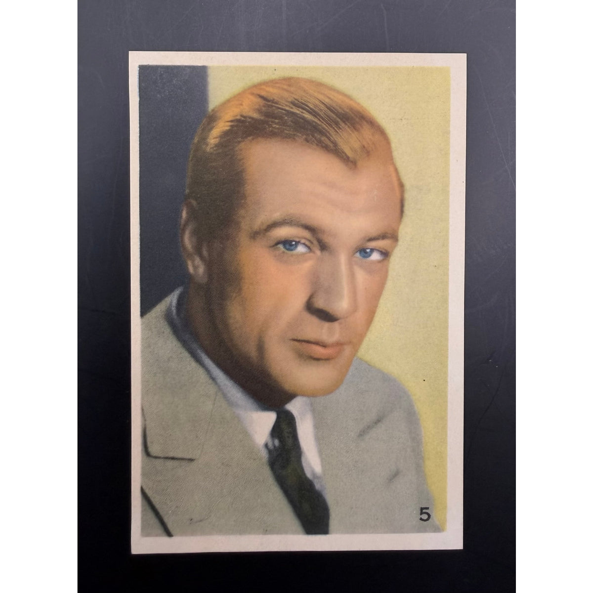 RARE 1937 Allers Gary Cooper Card Marco Polo, Pride of the Yankees, High Noon, A Farewell to Arms, The Virginian, The Texan