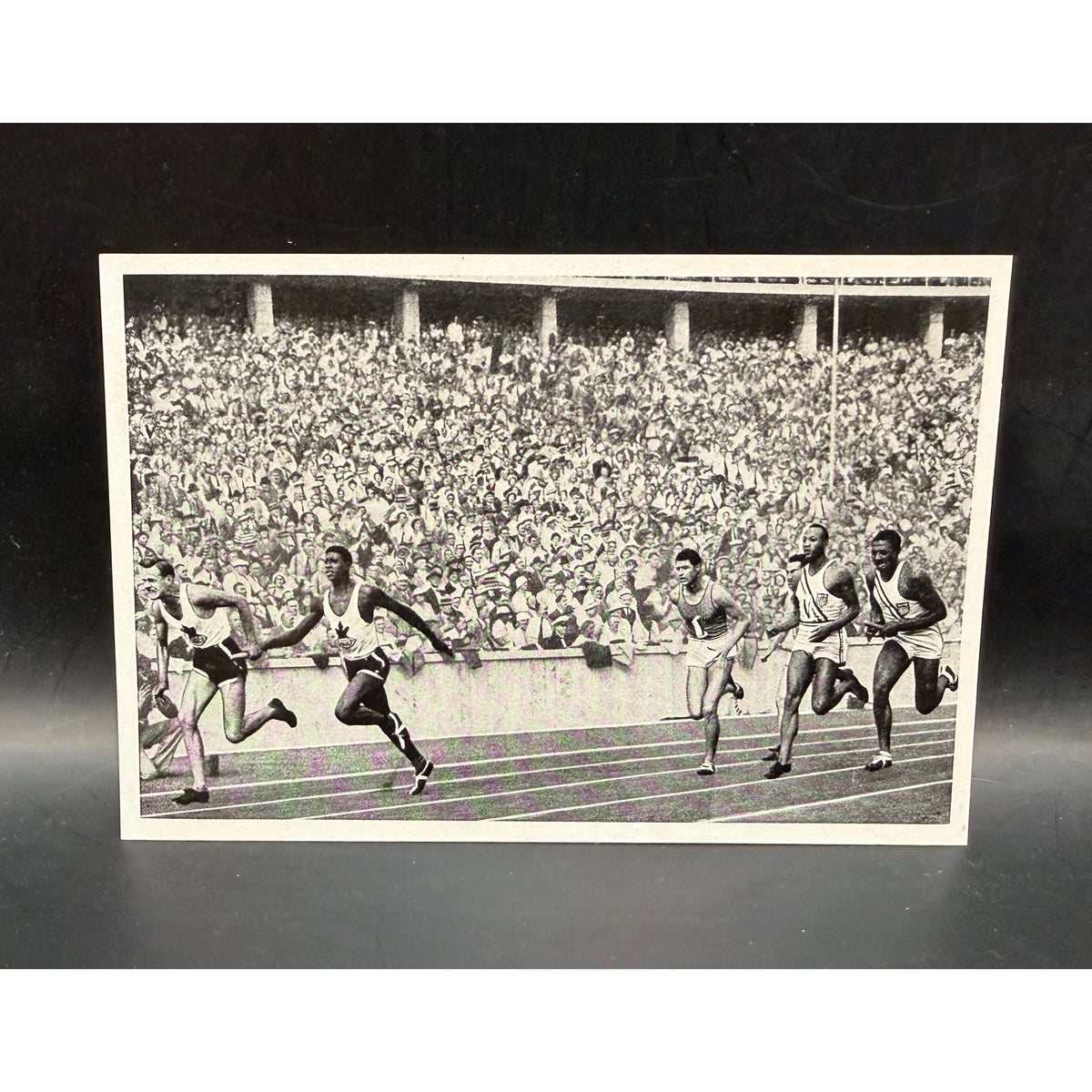 1936 Reemtsma Olympia Jesse Owens Card Olympic Gold Medal, Track, Sammelwerk