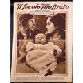 Italian 1932 Charles Lindbergh Baby Magazine Charlie Chaplin Spirt of St. Louis, Aviator, Charles Chaplin, Ann Morrow, Hollywood