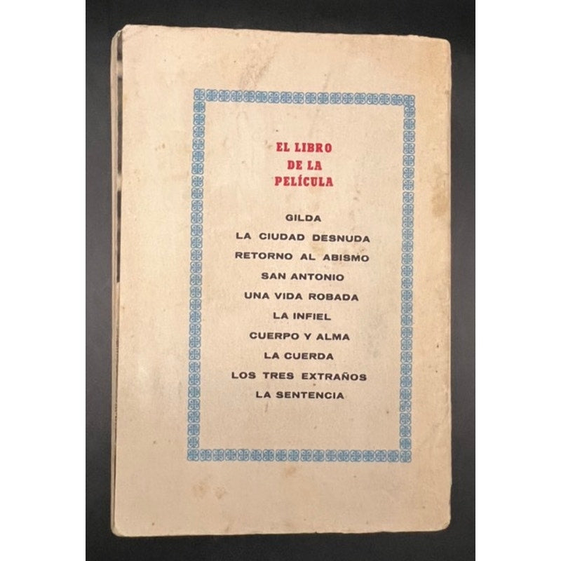 1951 Spanish Bette Davis Booklet A Stolen Life Glenn Ford, Jezebel All About Eve, Petrified Forest, Elizabeth the Queen, Hollywood