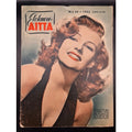 RARE 1952 Finnish Rita Hayworth Magazine Joan Collins, Gilda, Blood and SandRARE 1952 Finnish Rita Hayworth Magazine Joan Collins, Gilda, Blood and Sand, Rita Cansino, Pay Joey, Down to Earth, Cover Girl, Hollywood