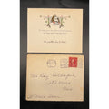 RARE 1924 George Sisler Christmas Card Baseball St. Louis Cardinals HOF MLB, St. Louis Browns, Boston Braves, Washington Senators
