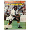 1975 Sports Illustrated Pele 1st Cover Soccer Brazil Footballer FIFA World Cup, Soccer GOAT!