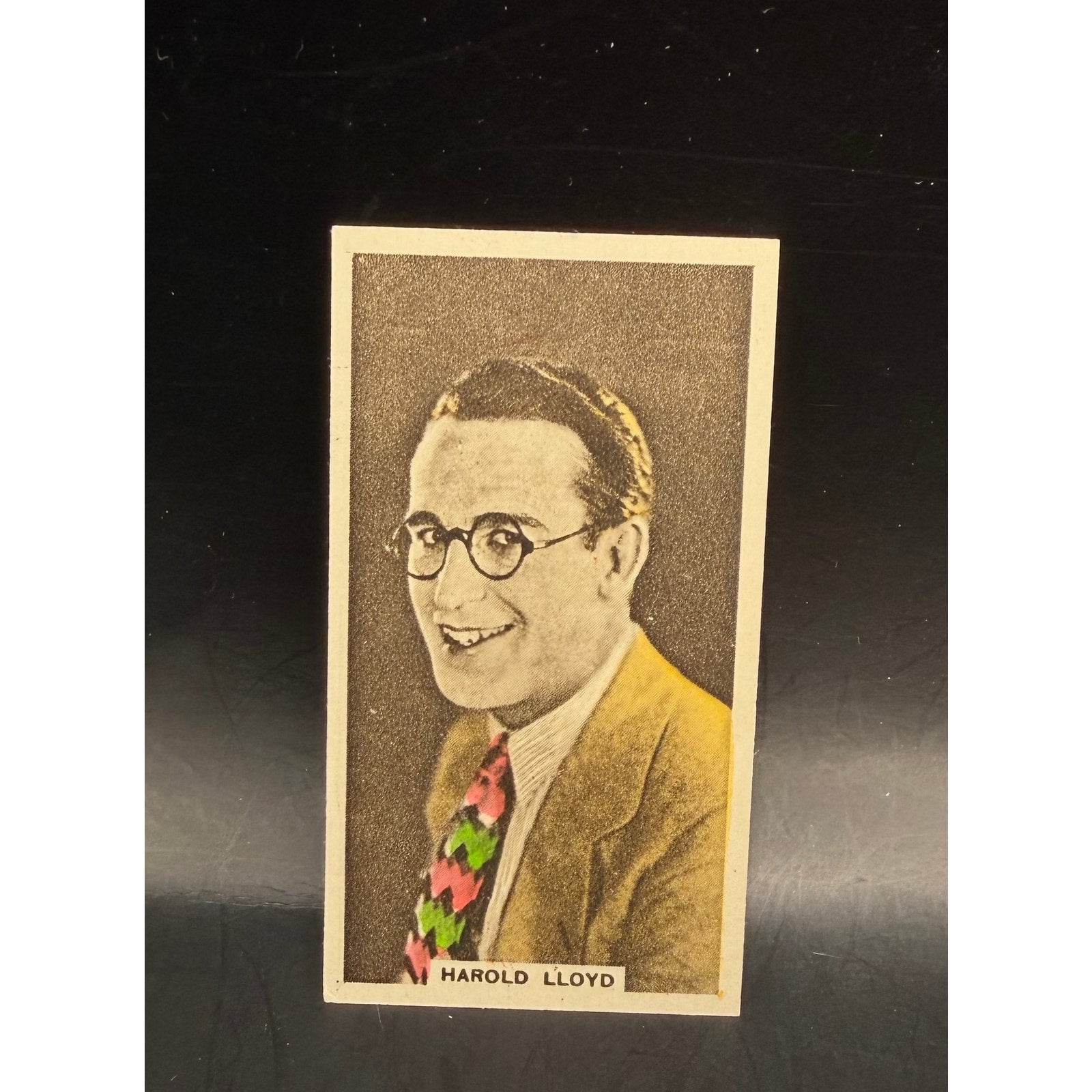 RARE 1934 Abdulla Harold Lloyd Card 17 Hollywood Safety Last, Freshman, Speedy, Girl Shy, Why Worry, Silent Film, Silent Movie