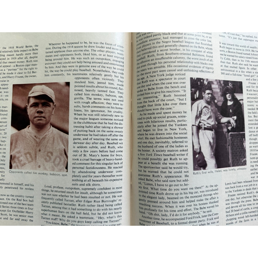 1974 Sports Illustrated Babe Ruth Magazine Bambino Sultan of Swat, SI, Home Run King, New York Yankees, Bosto Red Sox, Brooklyn Dodgers