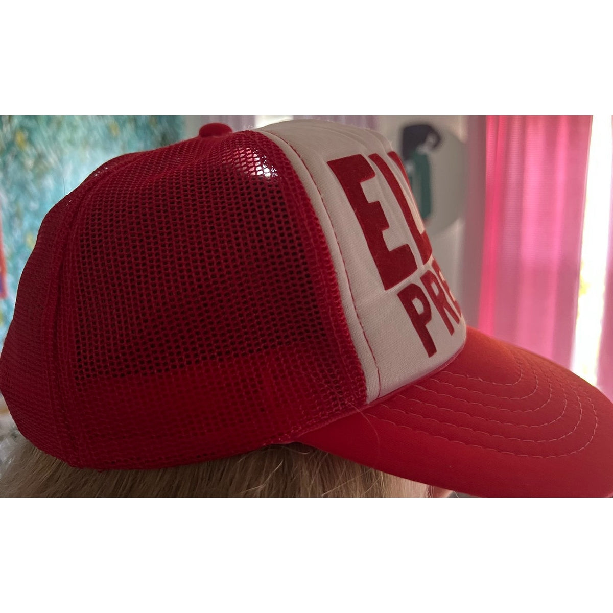 RARE 1960s 1970s Elvis Presley Hat Baseball Cap Snapback King Graceland TCB EP Rockabilly Jailhouse Rock