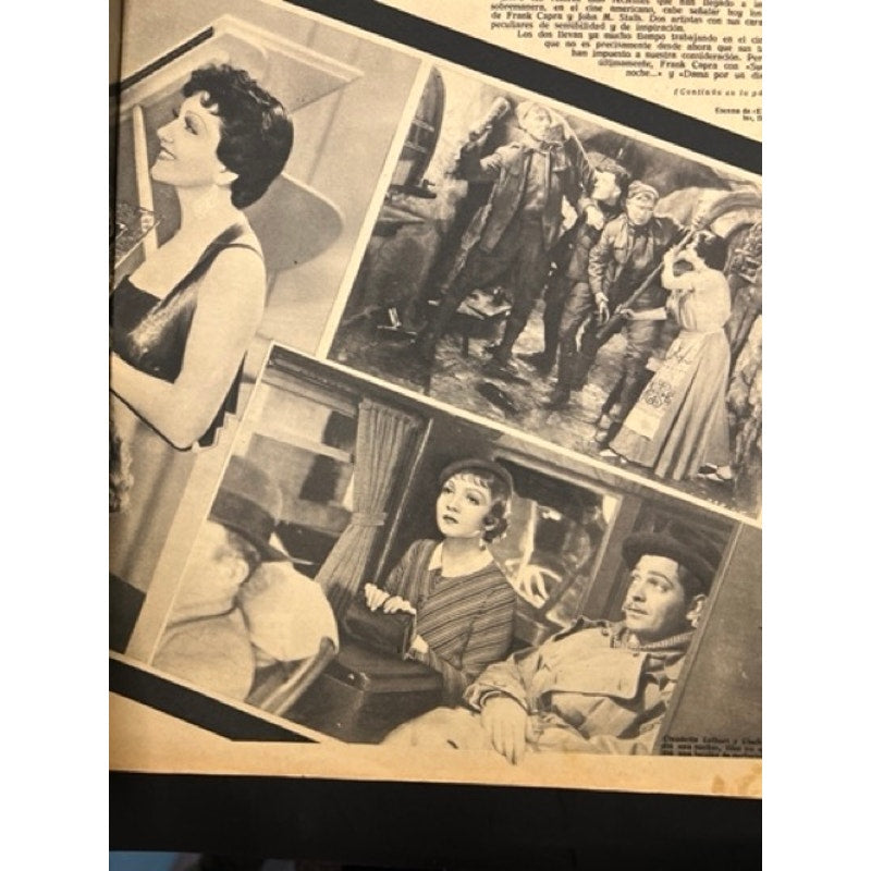 1935 Spanish Films Selecto Shirley Temple Magazine Hollywood Gable, Astaire, Heidi, Little Princess, Curly Top, Little Colonel