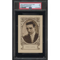 1920 Juncosa Film Stars Rudolph Valentino PSA 3 Only 1 Graded Blood and Sand Chocolate Card Sheik Rodolfo Valentino Great Lover