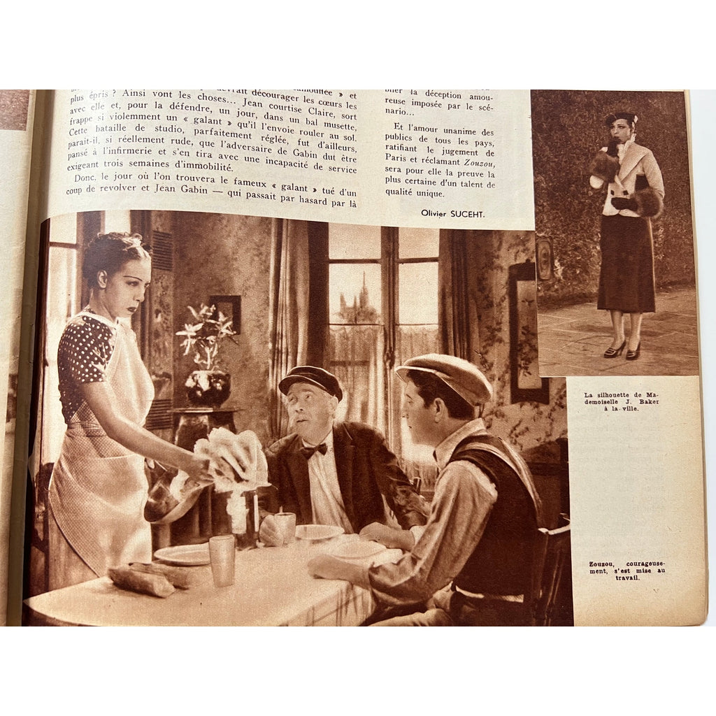 RARE French 1934 Katherine Hepburn Magazine Hebdo Hollywood Little Women Oscar