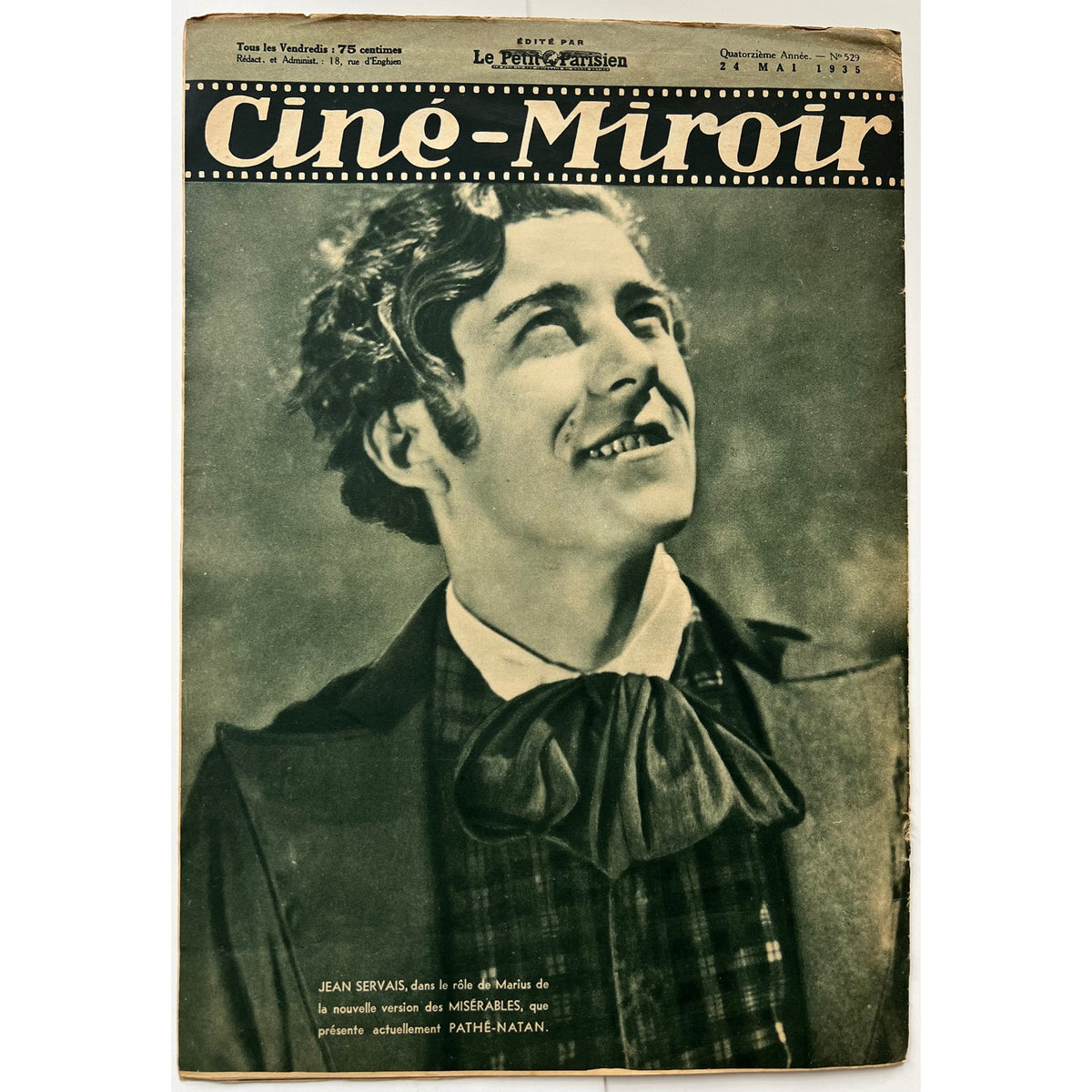 RARE 1935 French Greta Garbo Magazine Cine Miroir Grand Hotel, Metropolis, Hollywood, Ninotchka, Mata Hari
