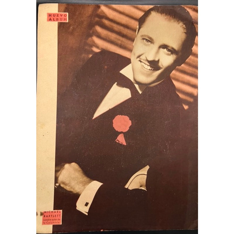 RARE Spanish 1936 Clark Gable Loy Jean Harlow Magazine Wife Vs. Secretary Disney, Cagney