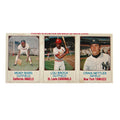 1975 Hostess Baseball Cards Complete Panel Lou Brock St. Louis Cardinals HOF MLB, New York Yankees, California Angels