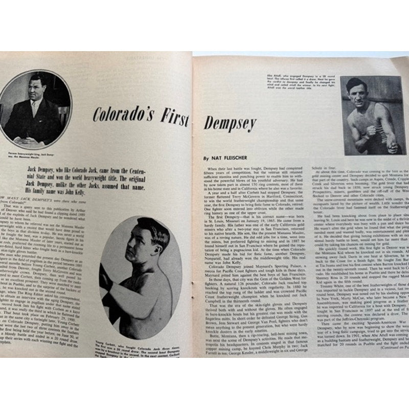 1963 The Ring Cassius Clay Magazine Greatest Muhammad Ali Boxing Sting Like a Bee, Thrilla in Manila, Heavyweight Champ