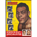 1959 Swedish Rekord Journal Joe Louis Magazine Brown Bomber Boxing Heavyweight